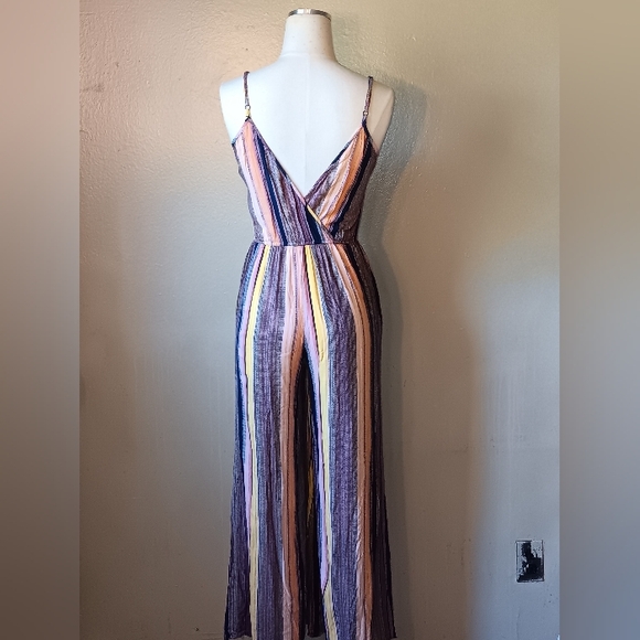 Brand Of Gypsies Stripe Printed Jumpsuit ! - Picture 7 of 11